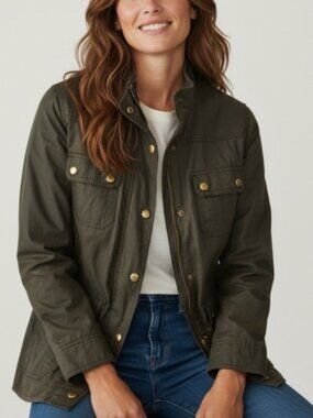 J.Crew Utility Jacket – Size Medium – Excellent Condition